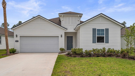 Palmetto Floorplan Lot 145 Exterior at Seminole Palms in Palm Coast