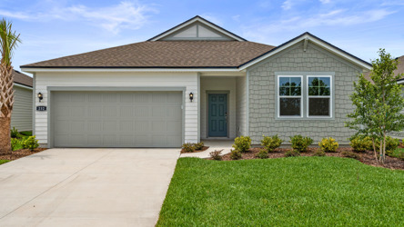 Charleston II Floorplan Lot 50 Exterior at Seminole Palms in Palm Coast
