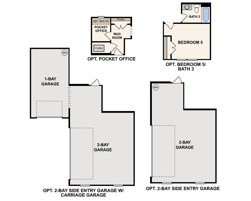 Daffodil First Floor options at Tierra Chase by Century Communities