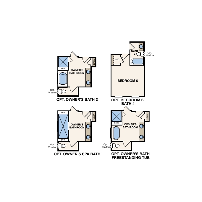 Silver Maple first floor plan options at Tierra Chase by Century Communities