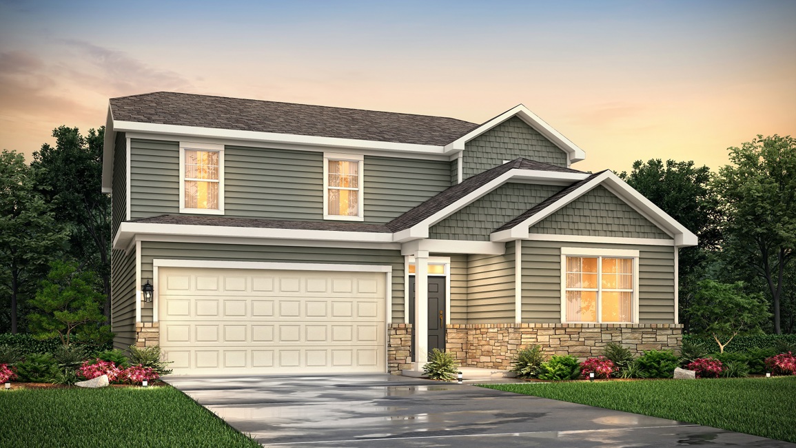The Harding Elevation C at Blue Sky Meadows