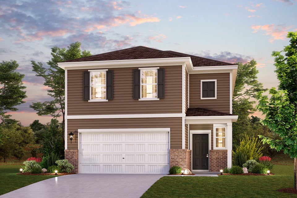 The Mitchell Elevation A at Blue Sky Meadows