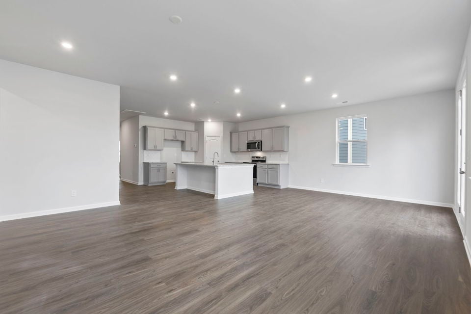 A large empty room.