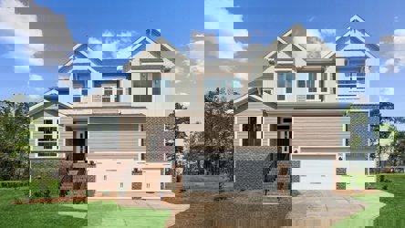 A house with a garage.