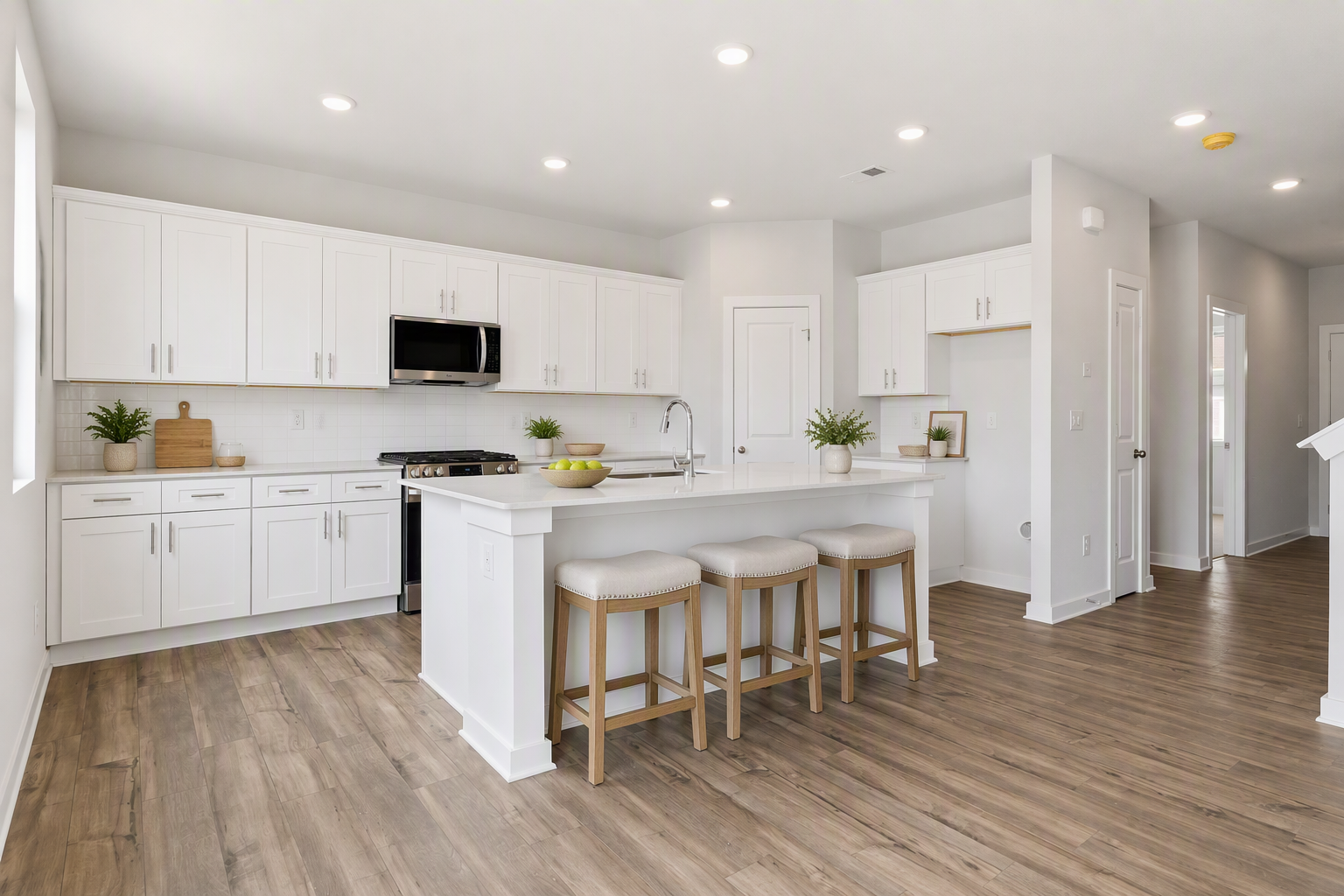 Woodruff II Kitchen Virtually Staged