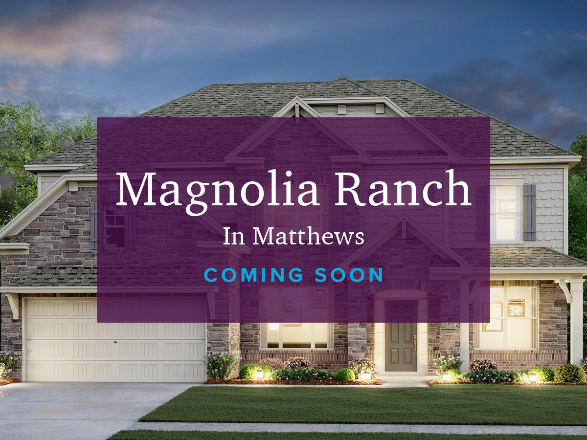 Magnolia Ranch New Construction Homes for Sale in Matthews, NC!