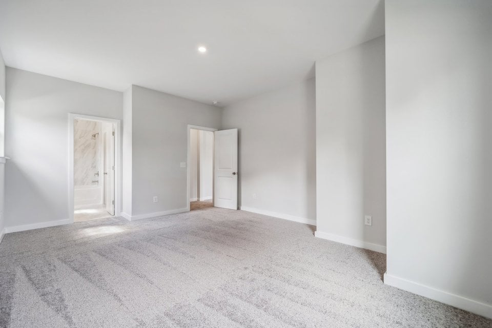 A room with white walls.