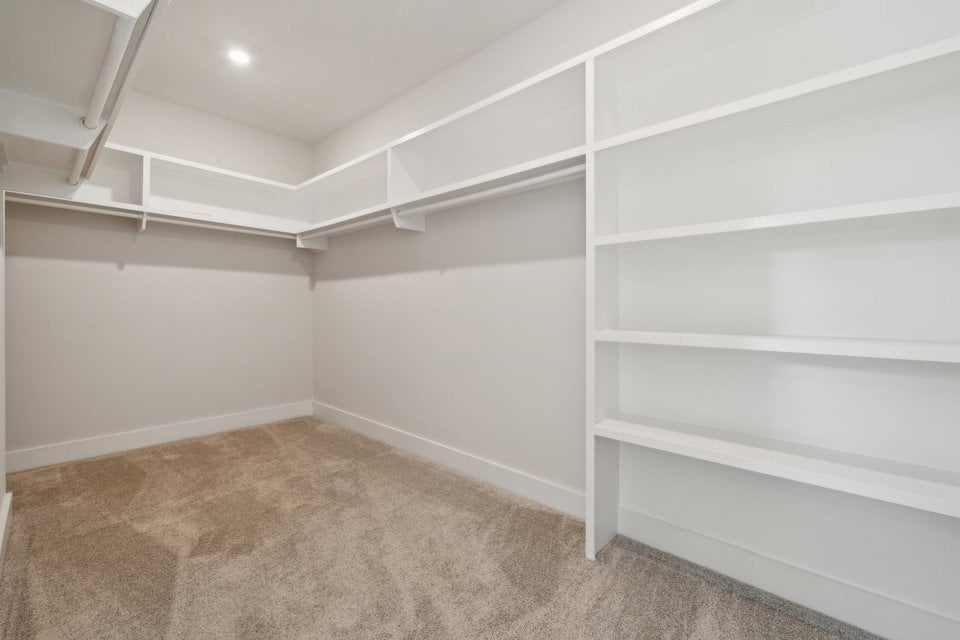 A white room with white walls.