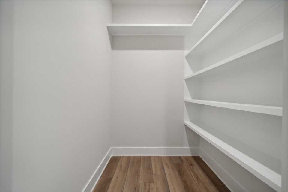 A white room with white walls.