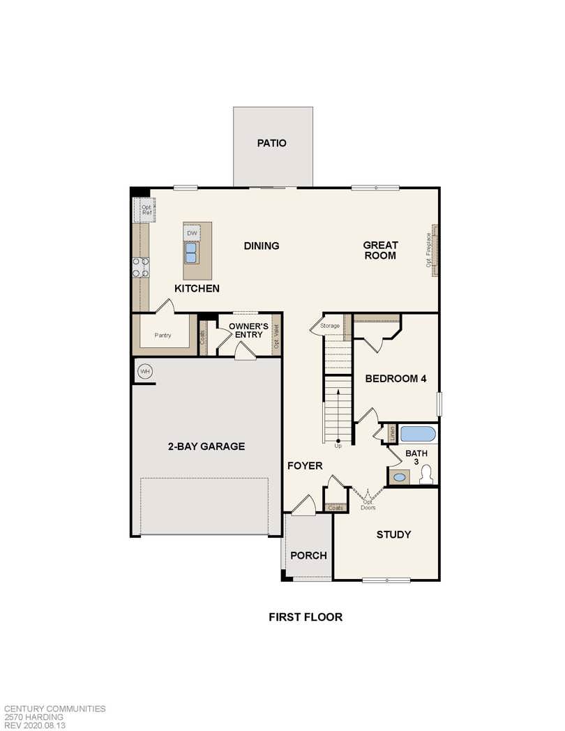 harding first floor