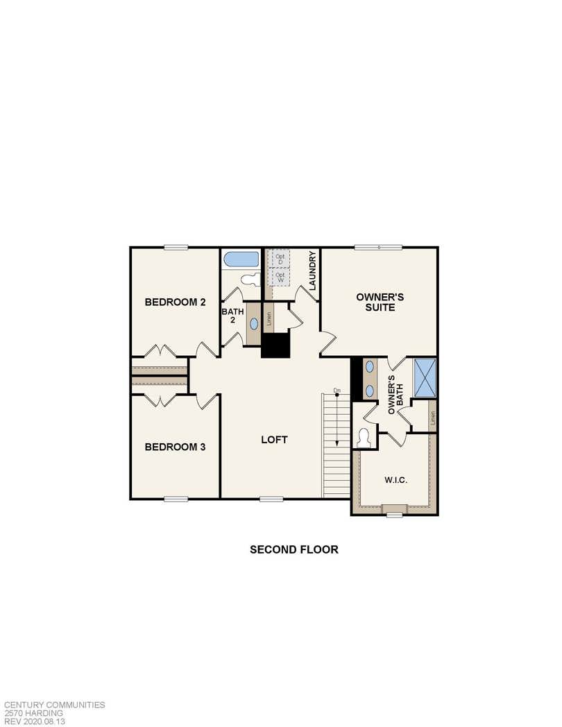 harding second floor