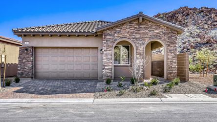 A house with a garage.