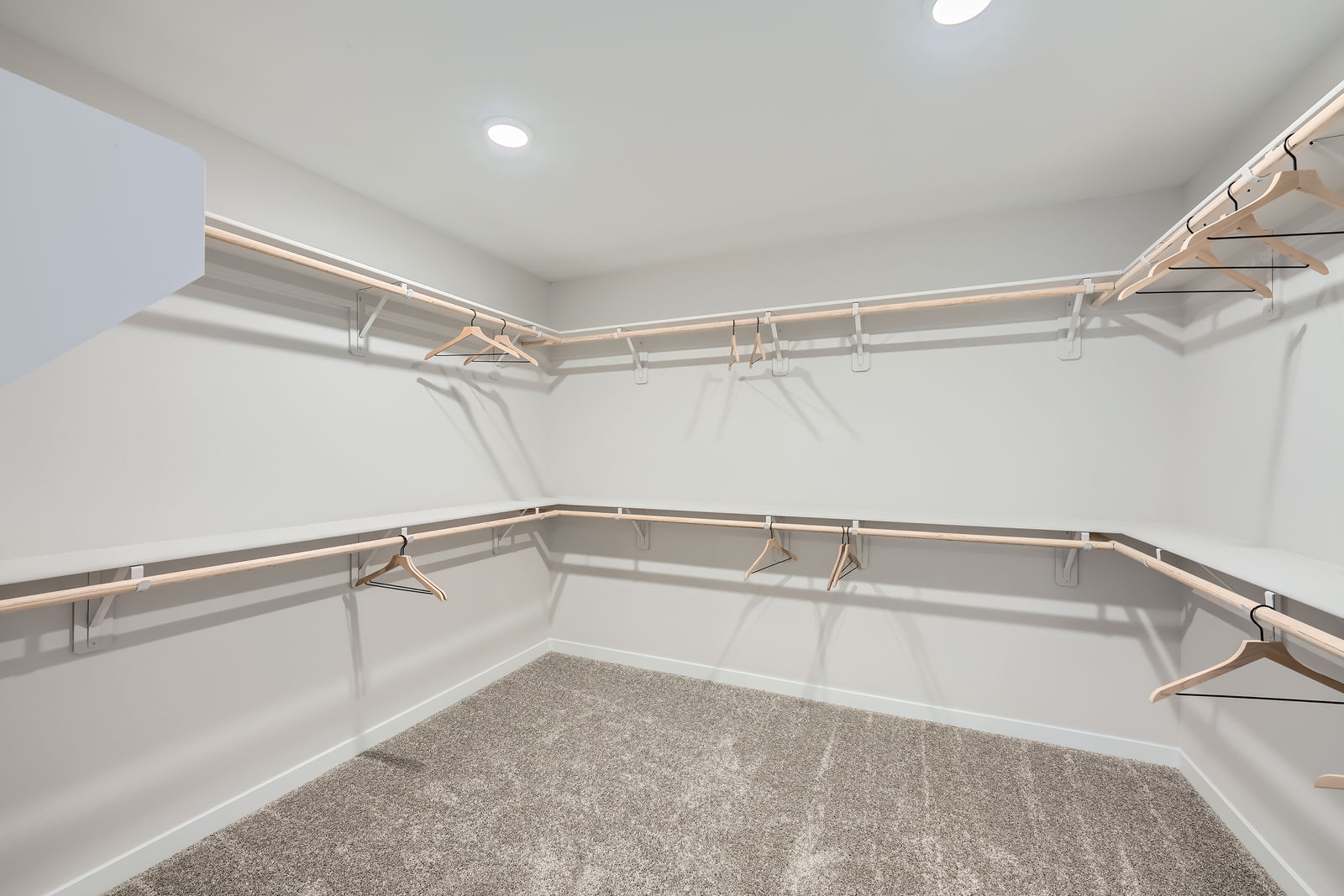 A white room with white walls.