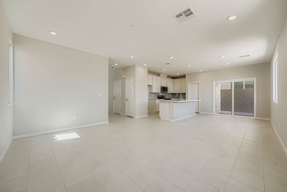 A large empty room.