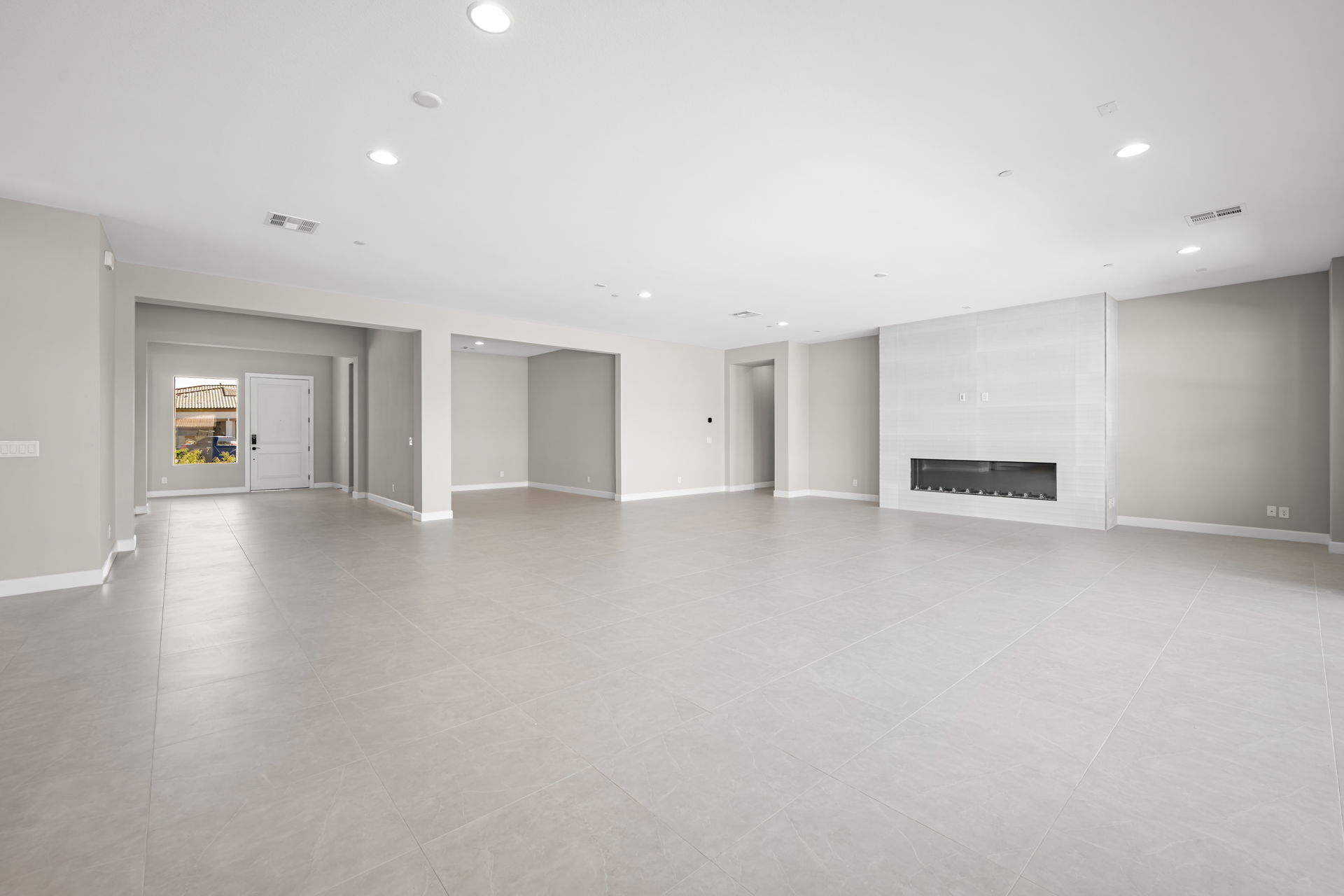 A large empty room.