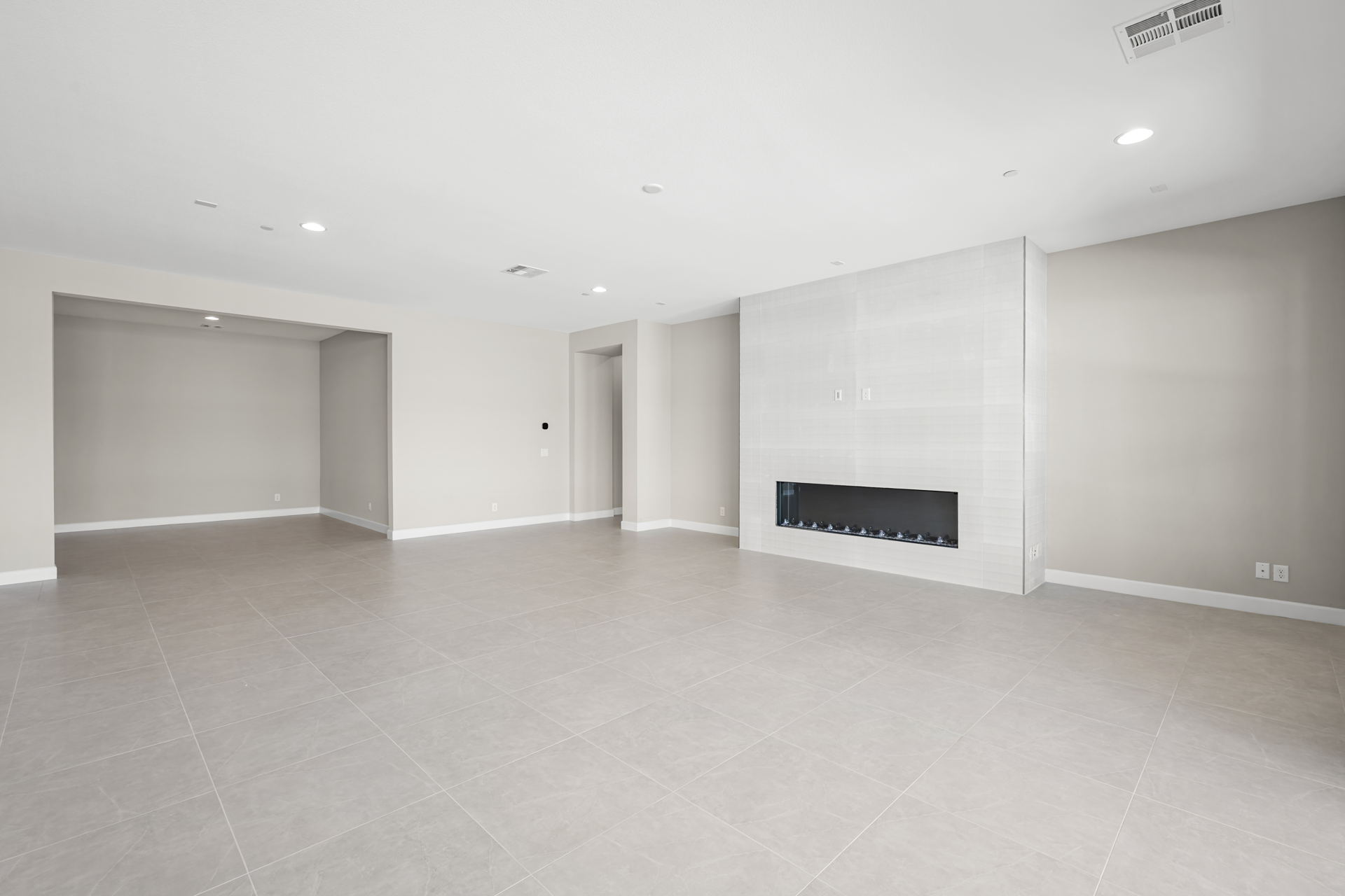 A large empty room.