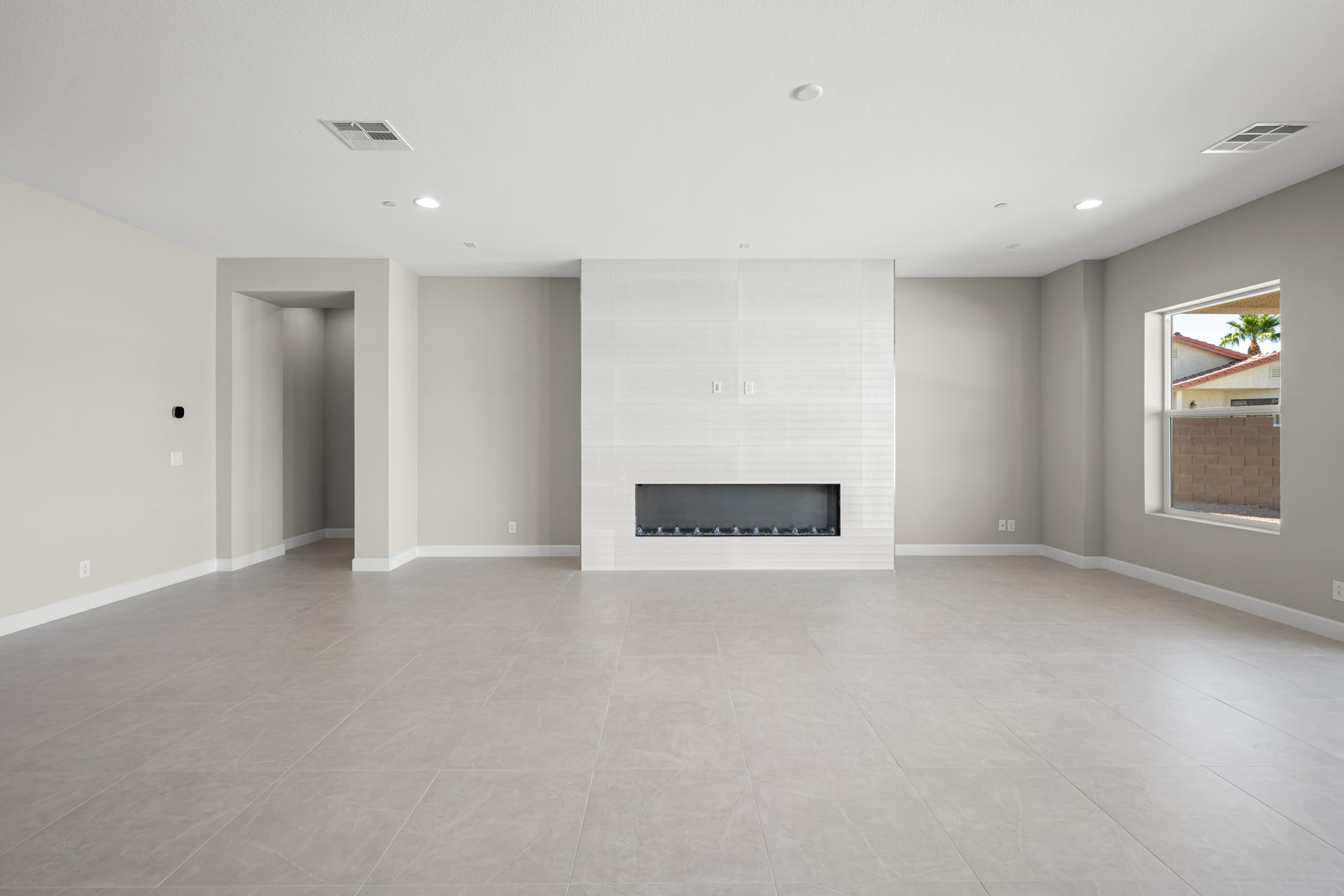 A large empty room.