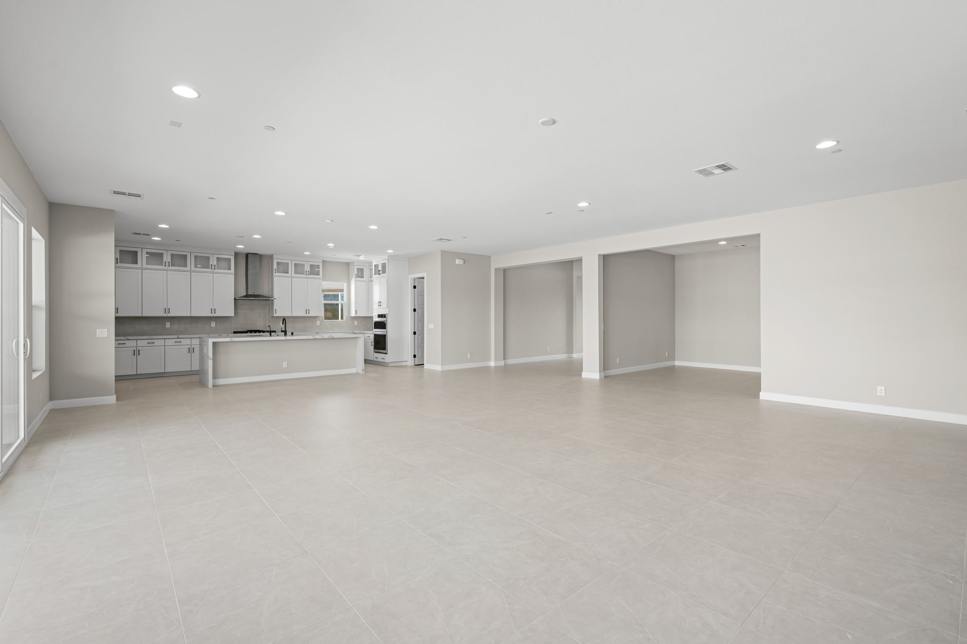 A large empty room.