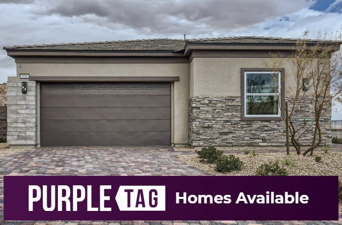A house with a garage.