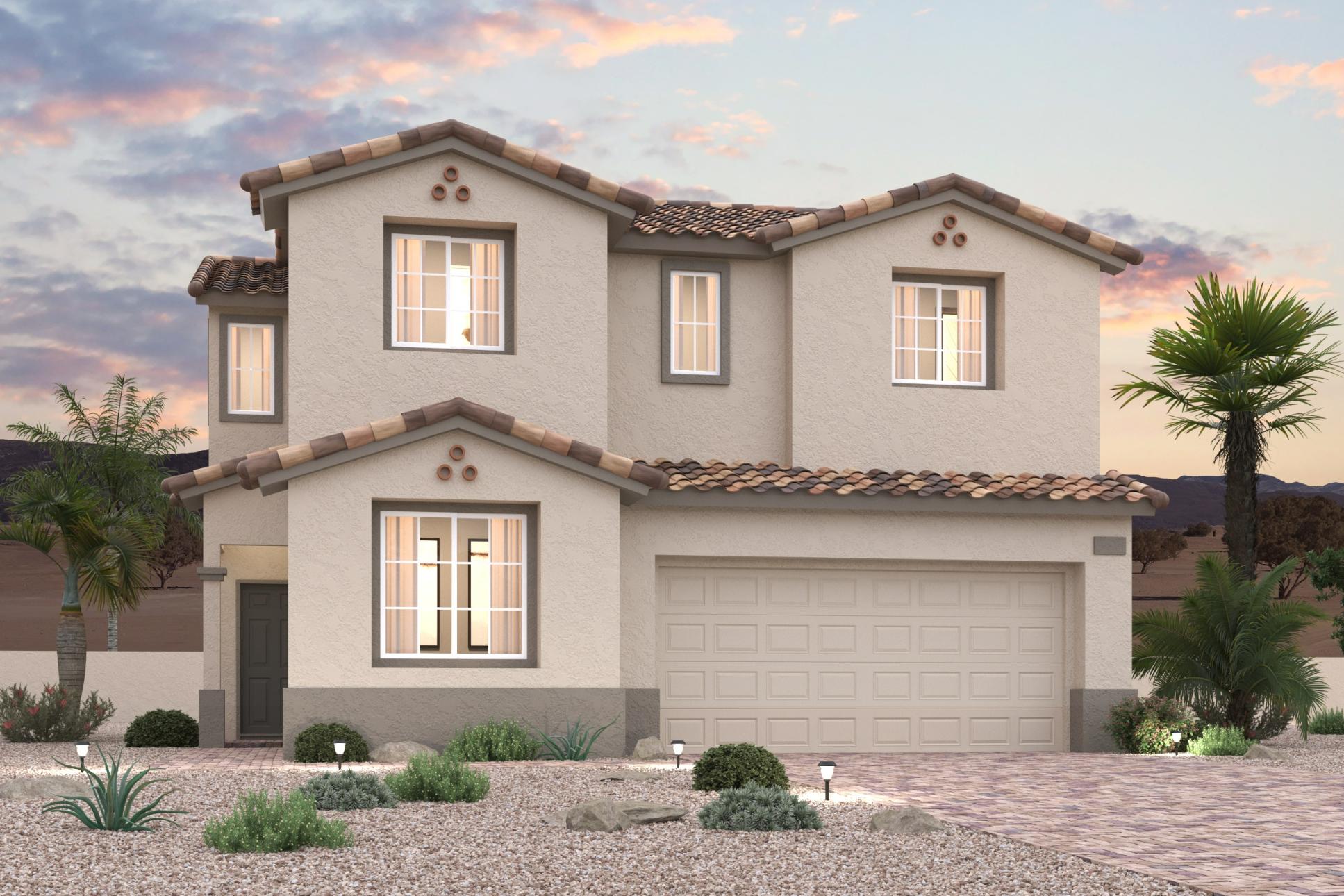 A house with a lot of windows.