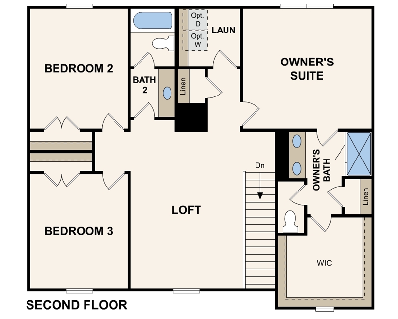 Harding Second Floor
