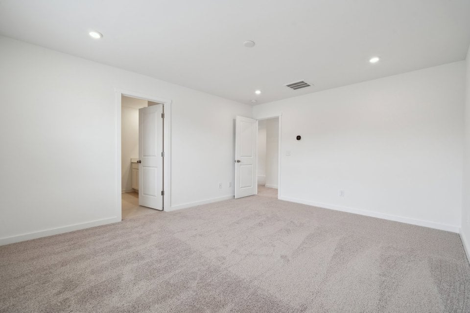 A room with white walls.