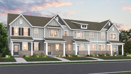 A large house with a driveway.