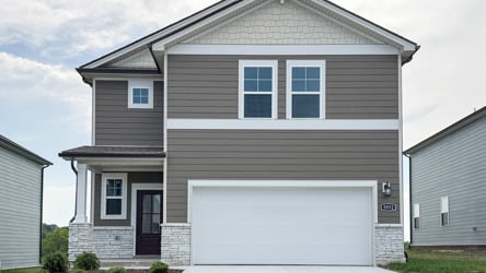 A house with garages.