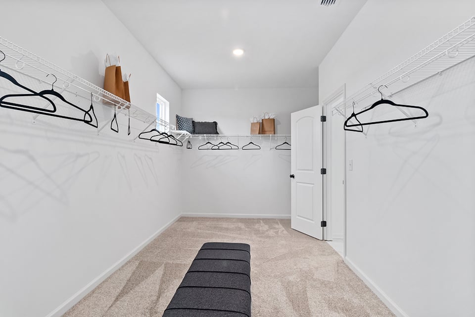 A room with white walls.