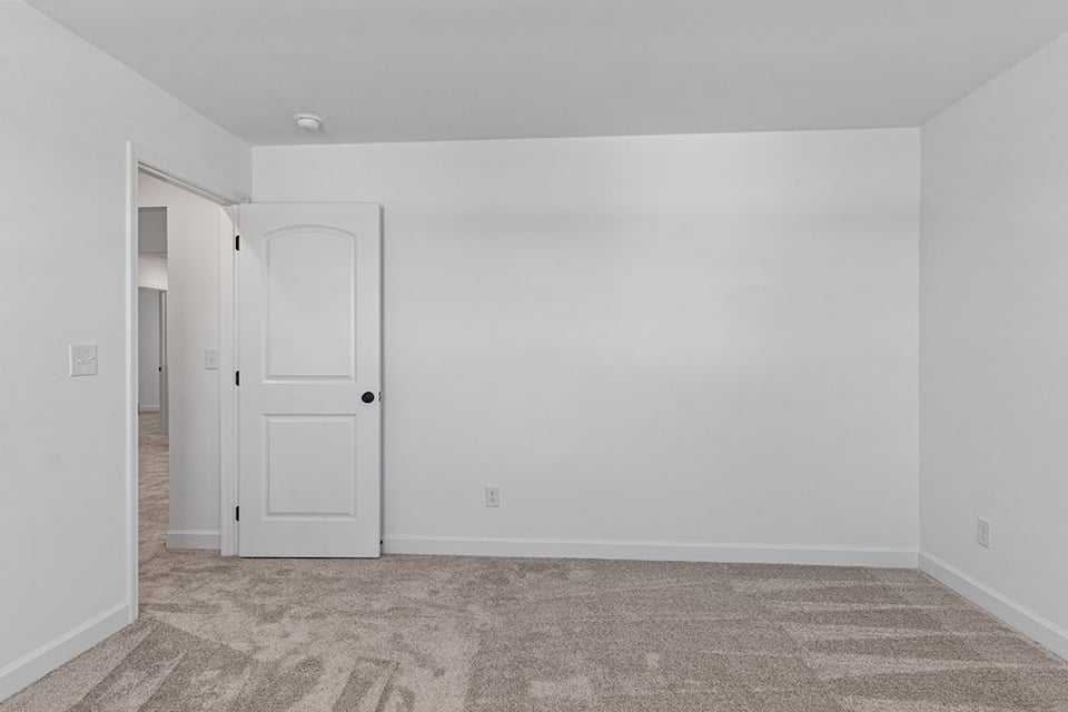 A room with white walls.