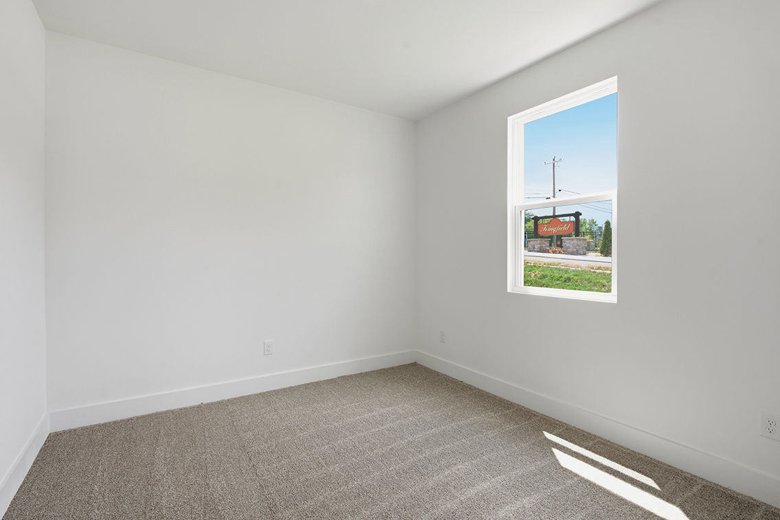 A room with a window.