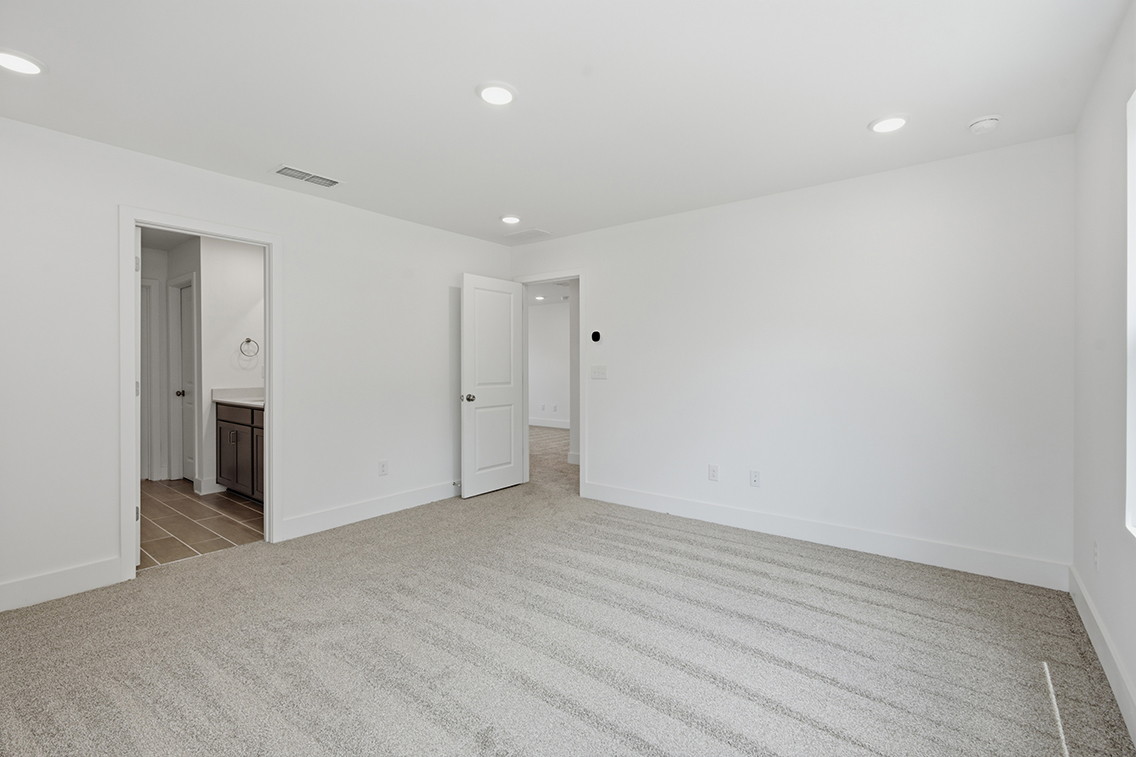 A room with white walls.
