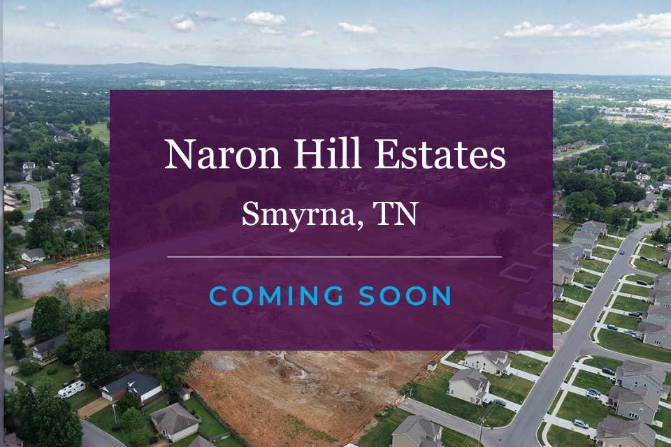 A large purple sign with white text.