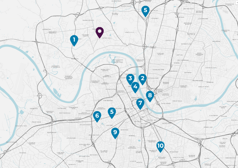 Stokers Village Area Map