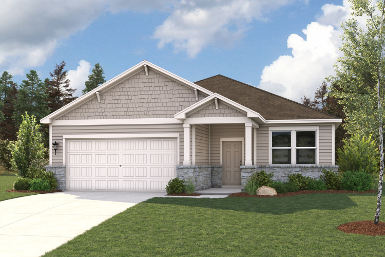 Champlain plan, elevation C