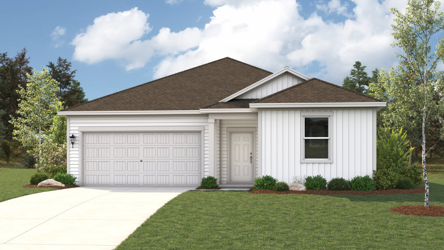 Erie plan, elevation A