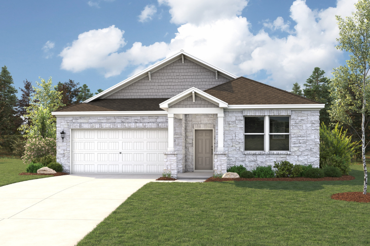 erie plan, elevation D