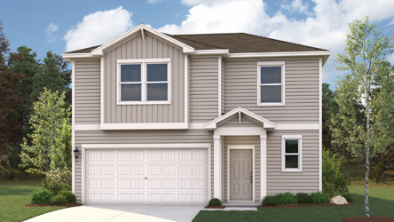 Gannet plan, elevation A