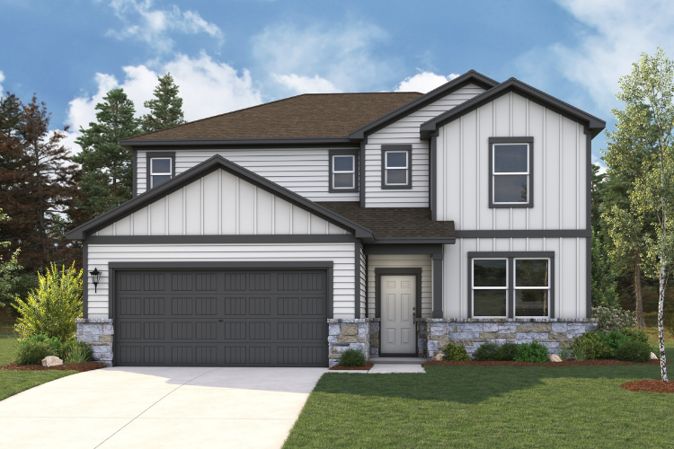 Grandby plan, elevation B