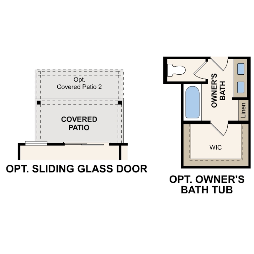 Hawthorn Floorplan at Eastwood at Sonterra by Century Communities