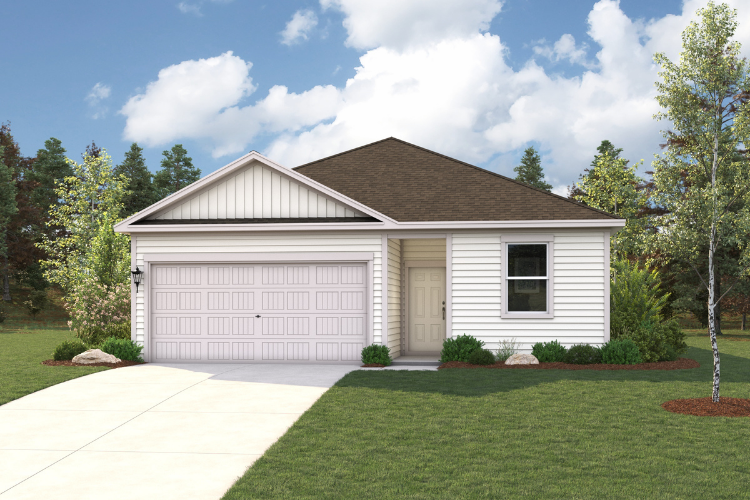 Heron plan, elevation A