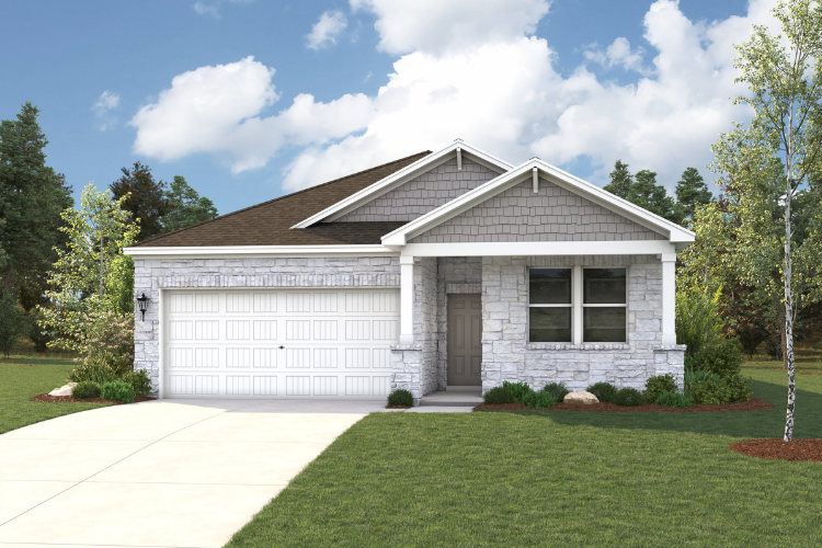 Heron plan, elevation D