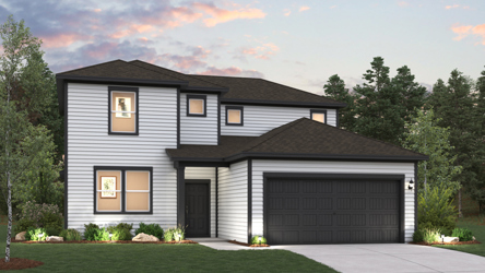 Lassen plan, elevation a