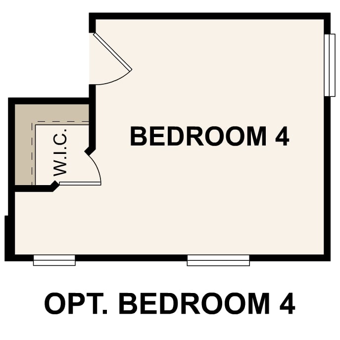 Norman plan, second floor options