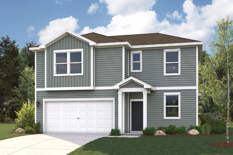 norman plan, elevation A