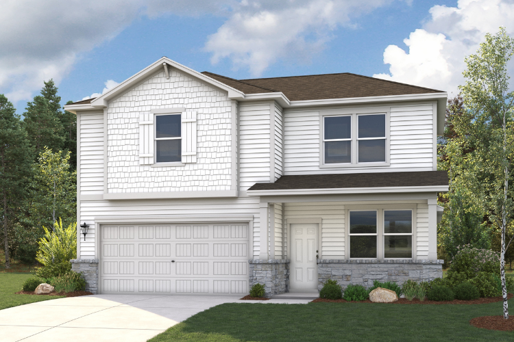 norman plan, elevation c