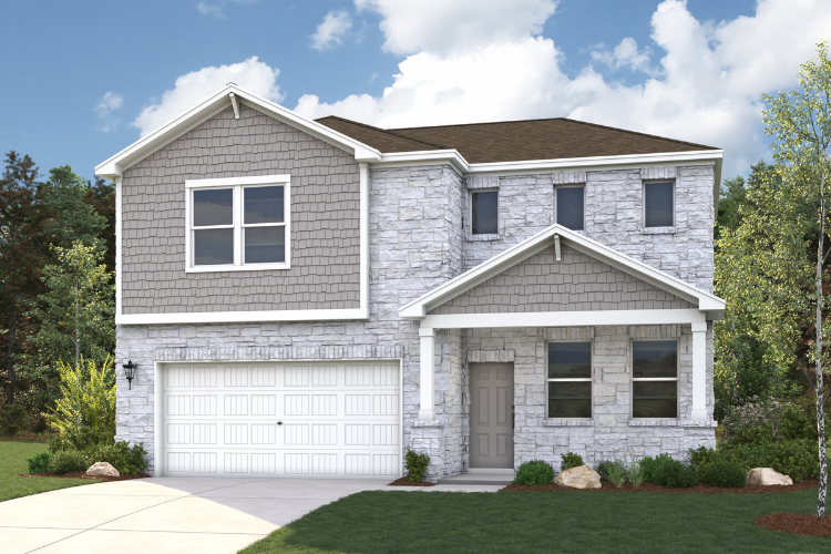 Norman plan, elevation D