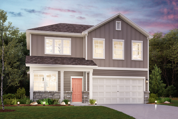 Paige plan, elevation C