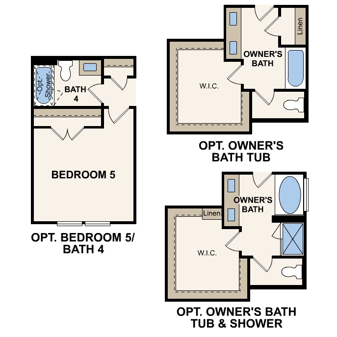 Trinity ll, first floor options