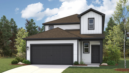 Willow plan, elevation A